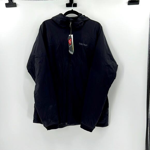 Marmot Novus LT Hybrid Hoody Jacket - Black - XXL - New with tags